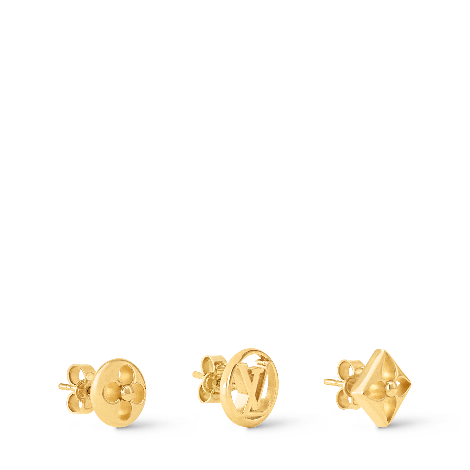 アクセサリー Louis Vuitton Kit Boucle Bubble Earrings Louis Vuitton Boucle Doreil Planet M69658 Metal Ball Stud